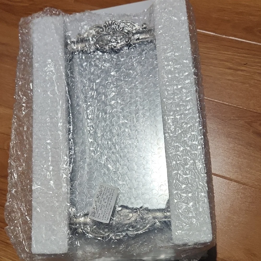 Mirror In Silver Frame New In Box
